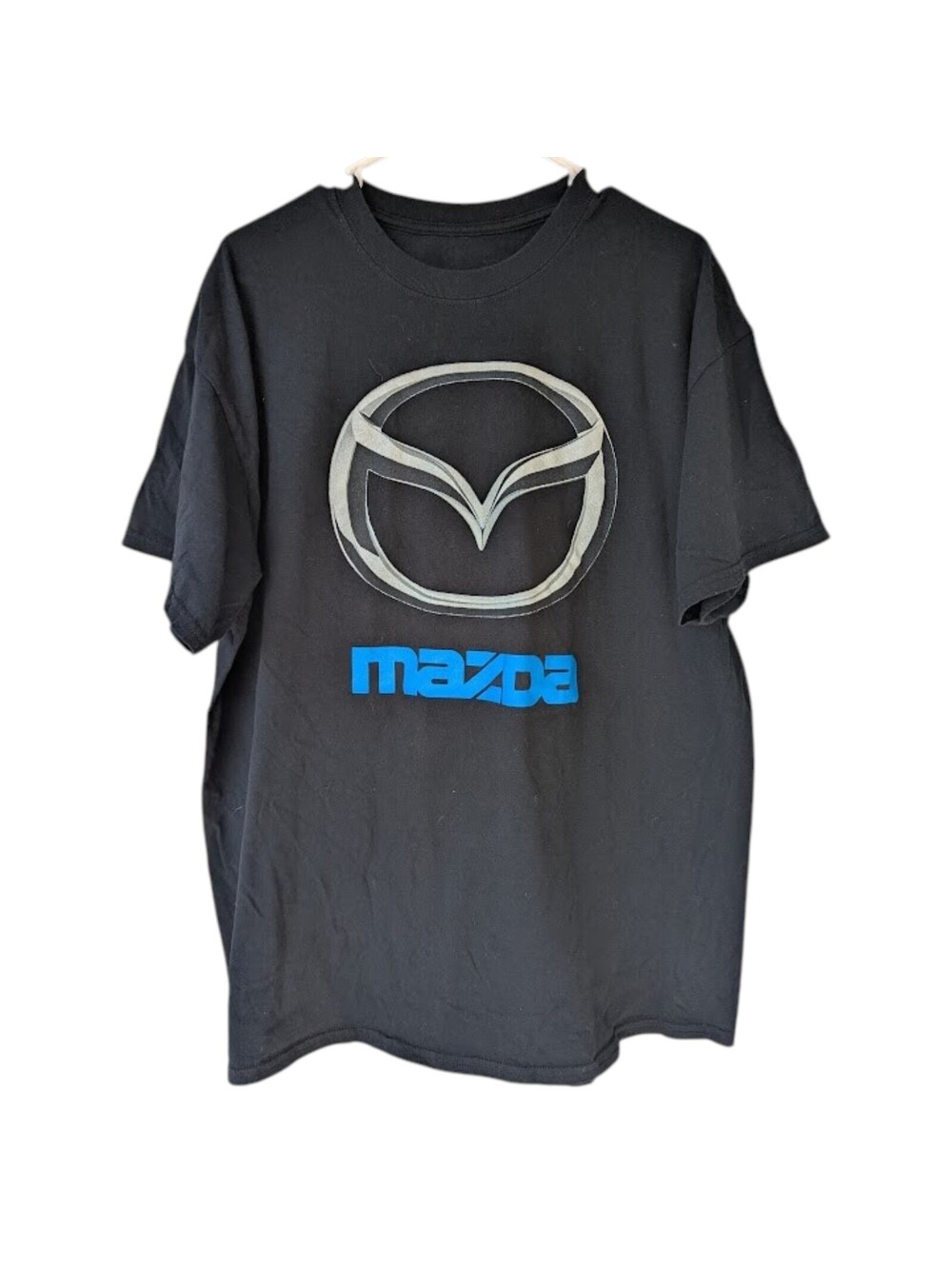 Mazda JDM Logo T-Shirt XL Black Graphic Tee Car Enthusiast Automotive Race Japan